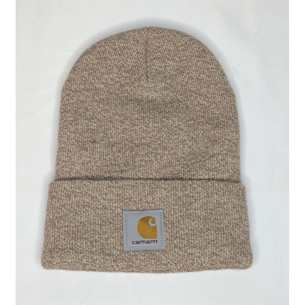 Carhartt Beanie, Pull-On, Knit Cuffed Cap, Brown, Unisex, NWT